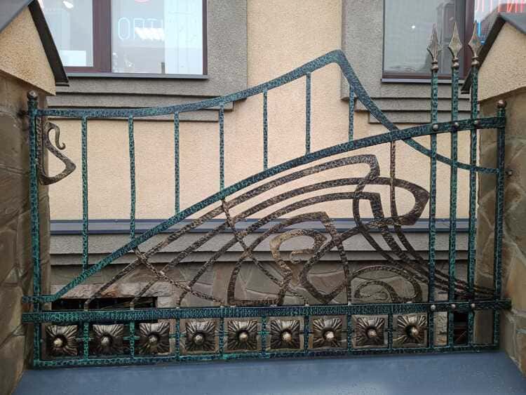 Металлические ворота Пушкино